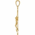 thumbnail image 3 of 14K Yellow Gold Crucifix Pendant (36 X 18), 3 of 8