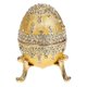 thumbnail image 3 of Jewelry-rings Antique Jewelry Box Vintage Trinket Box Easter Candy Box Easter Egg Metal Ring Storage Box, 3 of 4