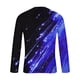 thumbnail image 4 of Blusas y camisas de manga larga y cuello redondo para hombre, camisetas casuales con estampado de moda y cuello redondo, blusas de licra de manga corta para hombre., 4 of 4