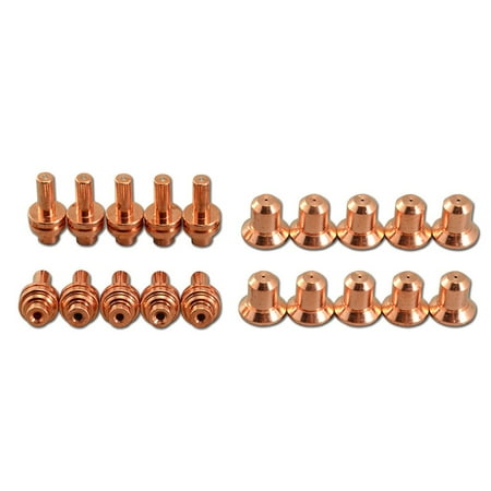 

BCLONG 120504 Nozzles Extended 25A 020382 Electrodes Extended PMax 350/380 PAC110 20pcs