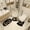 pussycat1, variant on Herrklp Bathroom Mat, Funny Bathroom Floor Mat Three-piece Set Bathroom Foot Mat Diatom Mud Absorbent U-shaped Toilet Mat Washstand Mat