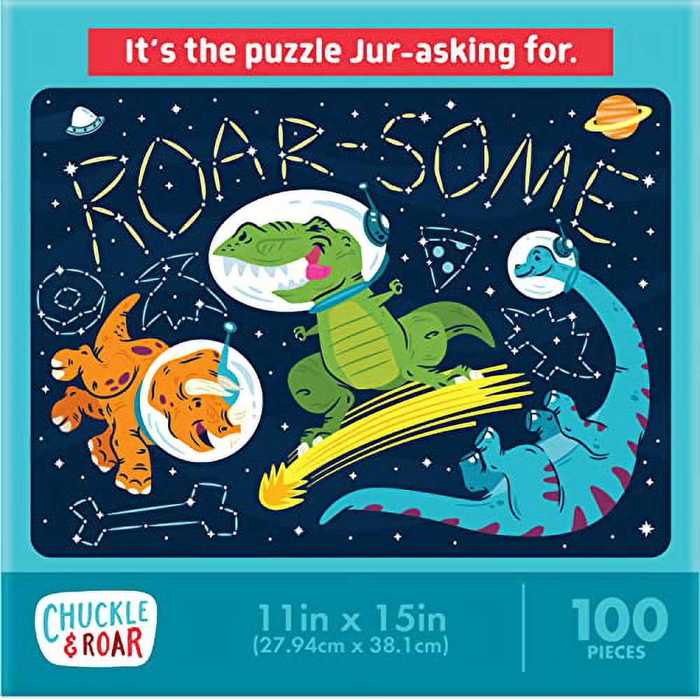 Chuckle & Roar 100pc Jigsaw Puzzle - Roar-Some for Kids by Buffalo Games