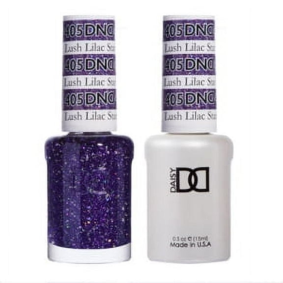 DND 405 Lush Lilac Star Gel & Matching Polish Set - DND Gel & Lacquer
