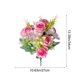 thumbnail image 3 of Uuiauoio Rose Artificial Flower Realistic Faux Silk Roses Fake Flowers Bouquets Arrangements Decor for Wedding Spring Mother's Day, Home Table Decorations, Flower, 3 of 7