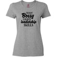 thumbnail image 3 of Inktastic I'm Not Bossy I Have Leadership Skills Women's T-Shirt, 3 of 5