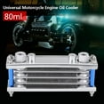 thumbnail image 3 of Engine Oil Cooler Radiator,Universal Motorcycle Engine Oil Engine Oil Cooler Oil Cooler Seamless Integration, 3 of 8