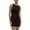 Black, variant on Telankuip Women's Backless Sparkly Sequin Mini Dress Trendy Sleeveless Split Hem Glitter Velvet Tank Short Bodycon Evening Dresses Solid Color Prom Party Cocktail Dressy Red S