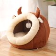 thumbnail image 5 of Cama para gatos desmontable Sailing Terciopelo Rosa, 5 of 5