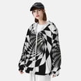 thumbnail image 3 of Lsque 3D Vortex Illusion UPF 50+ Lightweight Sun Protection Men's Women's Long Sleeve Shirt, Hoodie Performance -Medium, 3 of 9