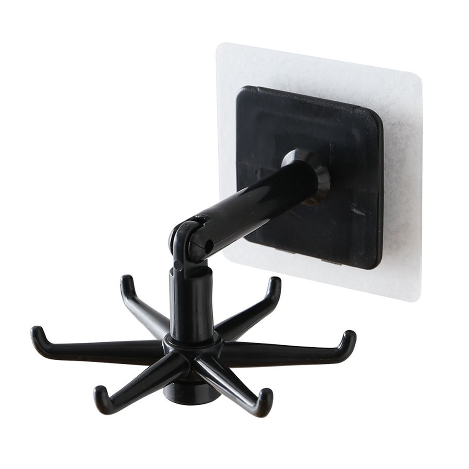 360 Degrees Rotated Kitchen Hooks Self Adhesive 4 Home Wall Door Hook