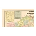 thumbnail image 4 of Historic City Map - Murderkill North Murderkill South Delaware - Beers 1868 - Vintage Wall Art, 4 of 4