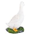 thumbnail image 3 of Décoration de Jardin, Ornement Animal Canard Blanc Simulation Extérieure Canard Fidèle à Sa Promesse, 3 of 8