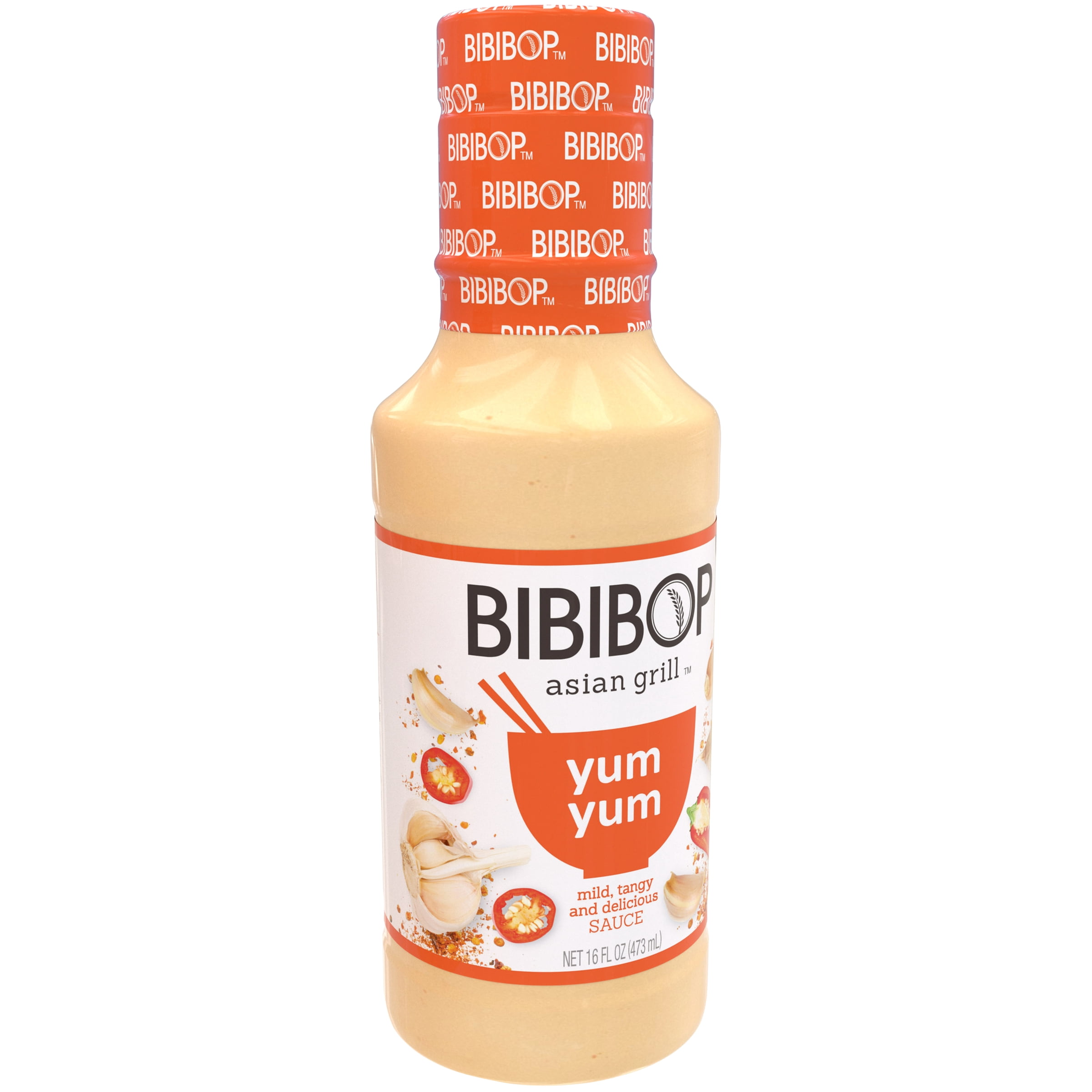 (2 pack) Bibibop Asian Grill Yum Yum Sauce, 16 fl oz Bottle