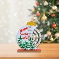 thumbnail image 4 of Calendario Navideño Manual Ganfancp Cuenta Atrás Adorno Colgante Decorativo de Madera, 4 of 6