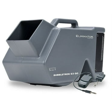 Eliminator Lighting BUBBLETRON EX GO Battery Powered Portable High Output Bubble Machine