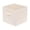 Beige, variant on Red Fabric Storage Cube Bin – 11x11x11 Inch Durable Organizer with Handle for Home Office Closet Storage