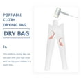 thumbnail image 2 of OULII Pants 1Set Breathable Dryer Bag for Clothes Drying with Top Like Shape and Portable Design, 2 of 8