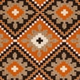 thumbnail image 4 of SAFAVIEH Veranda Johann Southwestern Indoor/Outdoor Area Rug, 6'7" x 6'7" Round, Rust/Red, 4 of 5