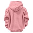 thumbnail image 6 of vigerkar Womens Kangaroo Pouch Color-block Hoodie for Dogs Cats Pet Carrier Hoodie Long Sleeve Hooded Pullover Animal Holder Sweatshirt (Pink, XXL), 6 of 7