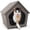Light Coffee, variant on LOJIAWOWE Weatherproof Outdoor Cat House with Resin Roof, Indoor & Outdoor Cat Shelter, Cozy Dusty