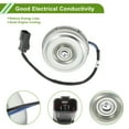 thumbnail image 4 of Motor de ventilador del radiador Unique Bargains para Honda Pilot 2003-2008 Ventilador de enfriamiento de motor silencioso No.630920 1 Pc, 4 of 6