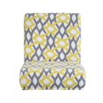 thumbnail image 1 of Rongfmy Modern Printing Soft Low Back Chair Cover Removable Counter Height Chairs Covers Golden, 1 of 8
