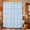 Blue, variant on Orange Florals Shower Curtain Set - 48" x 72" Washable Bathtub Curtain with 12 Hooks, Cottagecore Vine Leaves Minimalist Waterproof Fabric Stall Shower Curtains for Bathroom/Bathtub Décor