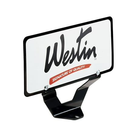 Westin 32-0055 Ultimate Bull Bar License Plate Bracket Fits select: 1992-2008 FORD F150, 1999-2009 CHEVROLET SILVERADO