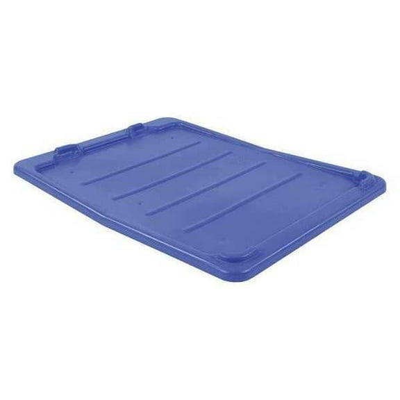 Lewisbins Lid,Blue,Polypropylene,27.0 in CSN2618-1 BLUE