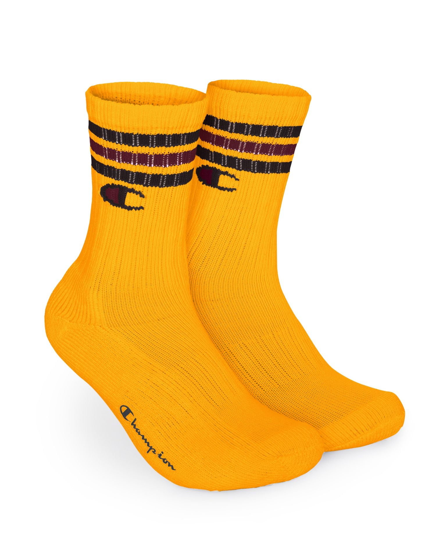 champion socks yellow