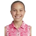 thumbnail image 5 of Birdie Bound Girls Sunset Palm Polo Shirt, Sizes 4-16, 5 of 5