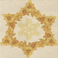 thumbnail image 1 of Ahgly Company Machine Washable Indoor Square Transitional Khaki Gold Area Rugs, 6' Square, 1 of 7