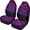 Bats, variant on POLERO Dense Halloween Icon Mix Breathable Vehicle Seat Covers for Car Interior, Polyester Fabric Easy Install Front Seat Cover Sedan
