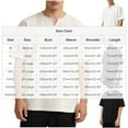 thumbnail image 3 of yillto Big and Tall Shirts for Mens Cotton Short Sleeve Round Neck Loose Lightweight Fashion Summer Tee M-5XL, 3 of 7