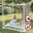 thumbnail image 2 of ETHKIA Lightweight Breathable Mesh Camping Mosquito Net, Multi-Purpose Portable Bed Net for Hiking, Patio and Trave, Easy Setup & Stylish Design, 2 of 6
