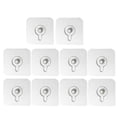 thumbnail image 2 of Naiovety Nuevos ganchos para cuadros de pared, pegatinas de tornillos que no dejan marcas, llave para marco de fotos colgante Almacenamiento y organización del hogar 10 piezas, 2 of 6