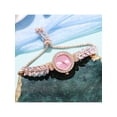 thumbnail image 4 of New women's quartz watch with rhinestones, small dial, slim bracelet, freely adjustable accessory quartz watch, 4 of 5