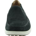 thumbnail image 2 of ECCO Mens Lite Moc Leather Slip On Loafers Navy 44 Medium (D), 2 of 3