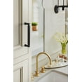 thumbnail image 2 of Amerock Ballard 5-1/16 inch (128mm) Center-to-Center Matte Black Cabinet Pull, 2 of 6