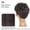 34, variant on VIVICA A FOX Human Afro Soul Kinky Bulk 16 #1 - Jet Black