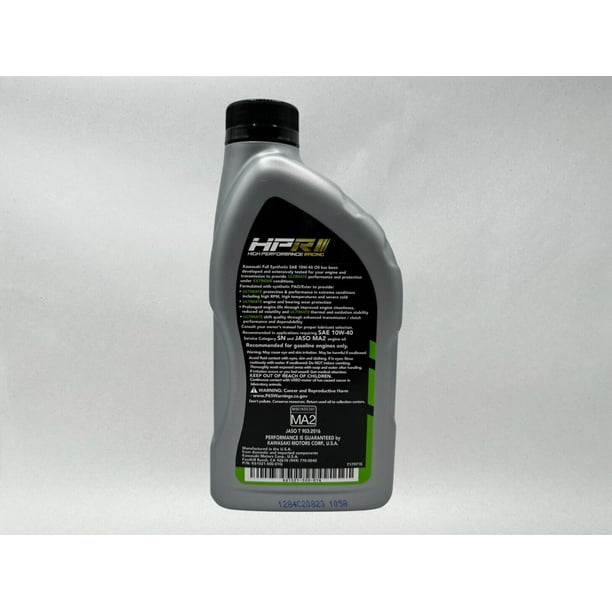 Cyclemax Full-Synthetic KPO Oil Change Kit fits 2023-2025 Kawasaki