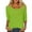 X16-Green, variant on Adeawade Womens Tops Long Sleeve Solid Color T Shirts Crewneck Classic Tee Daily Wear M Light Pink