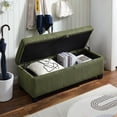 thumbnail image 2 of Tabaray 48" Storage Ottoman Bench, Versatile Bed Bench, Living Room Sofa Ottoman, Shoe Bench, Fabric Soft Upholstered for Bedroom, Living Room and Kids Room, 2 of 11