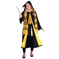 thumbnail image 4 of Deluxe Harry Potter Plus Size Adult Hufflepuff Robe Costume, 4 of 7