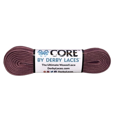 Derby Laces Core Lacets Étroits 6Mm Cirés pour Patins à Roulettes Bottes et Chaussures Régulières (Grenade 96 Pouces / 244 cm)
