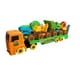 thumbnail image 3 of Tráiler Transportador de camiones Diy Dinosaurios armables con herramientas, 3 of 9