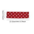 thumbnail image 4 of Daznico Elastic Workout Headband with Polka Print for Sweat Wicking Stretchy Hair for Yoga Fitness Running and Training, 4 of 5