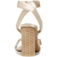 thumbnail image 3 of Franco Sarto Womens Oma Open Toe Ankle Strap Heels, 3 of 3