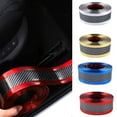 thumbnail image 1 of PENGXIANG Car Styling DIY Door Sill Pedal Trim Bumper Moulding Strip Protector Edge Guard, 1 of 8