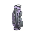 thumbnail image 2 of Greg Norman Golf Womens Cart Bag, Gray/Lavender -, 2 of 3